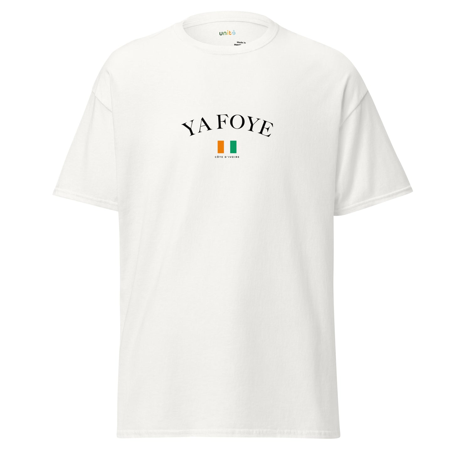 Côte d'Ivoire t-shirt classique unisexe