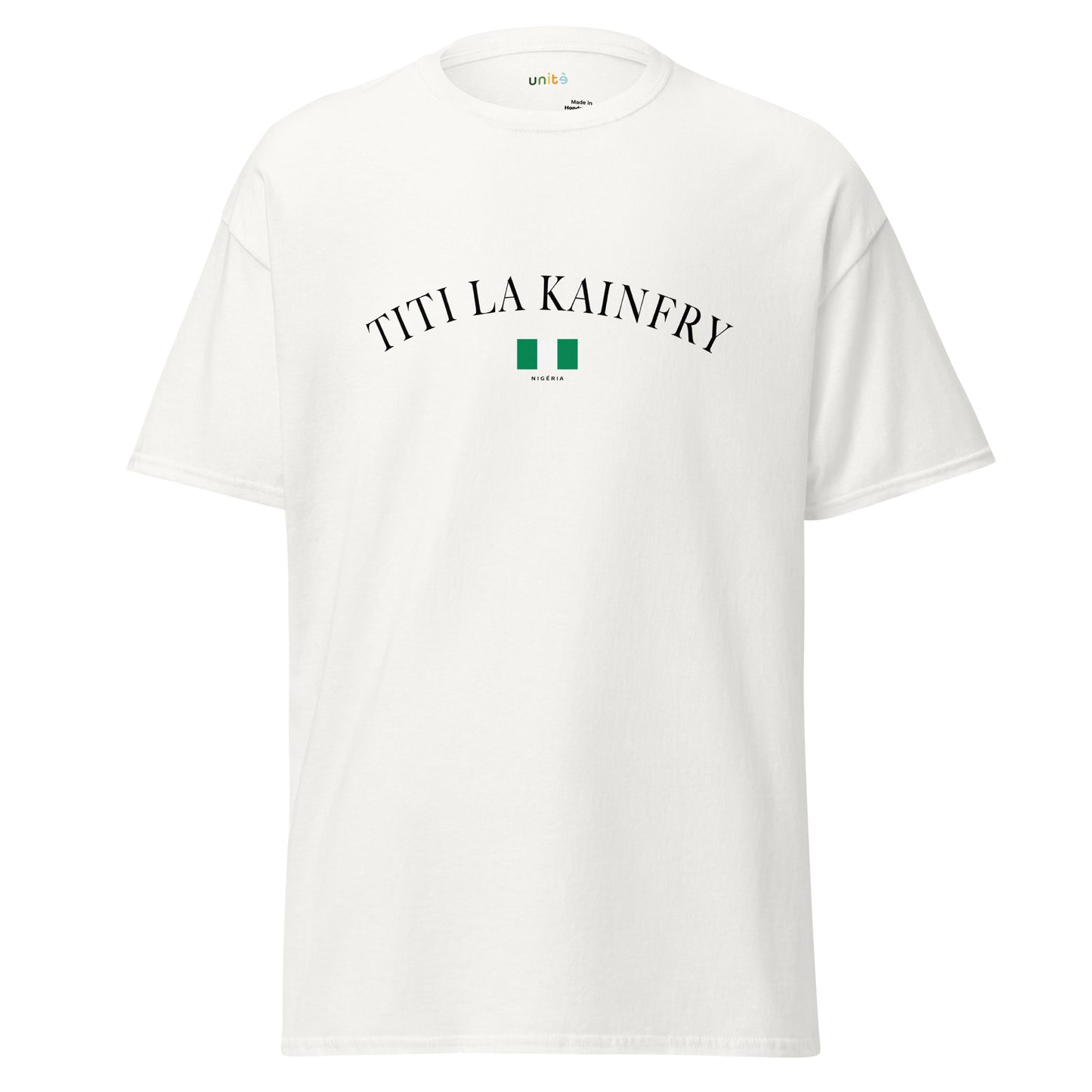 Nigeria t-shirt classique unisexe