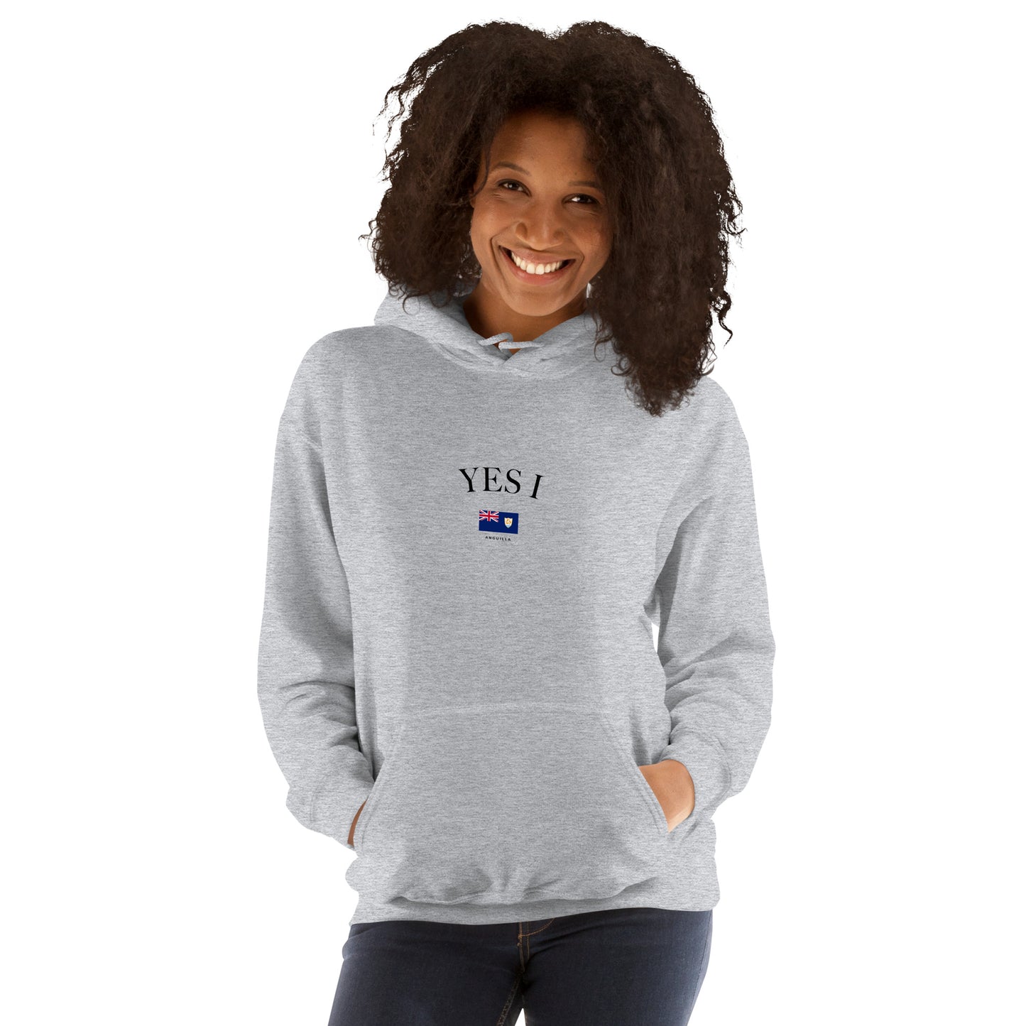 Anguilla hoodie unisexe